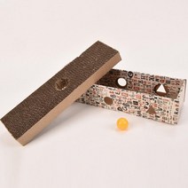 엔터콘 고양이 사각 스크래쳐 스크래처 1P 고양이긁개 반려묘 놀이터, 상세페이지 참조