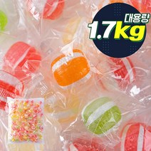 풍미명과 가보 무지개 눈깔 사탕 1700g 식품 > 스낵/간식 초콜릿/사탕/젤리/껌 캔디류 일반하드캔디, 1, 1