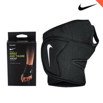 [나이키] 프로 남성 여성 손목 보호대 엄지 랩 DA6942, 없음