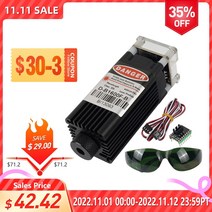 3d 프린터 부품 재료 Kingroon 3D 용 24V 조각 헤드 커팅 모듈 KP3S Pro KP5L 안전 고글 보호 안경 포함 호환, 단일옵션