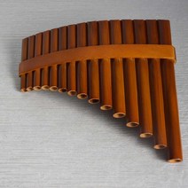 15관 팬플루트 연습용 취미 초보자 1인세트 음조율, G 키의 15관 왼손 베이스