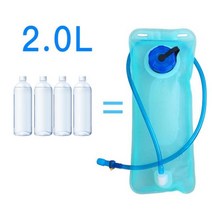 트레일조끼 3l 러닝 수화 배낭 남성 여성 야외 스포츠 가방 마라톤 조깅 하이킹 배낭 옵션 물 가방 플라스크, 그냥 물주머니