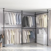 리우리빙 두배커진행거 5단 38mm 블랙/블랙앤화이트, 5단 블랙앤화이트