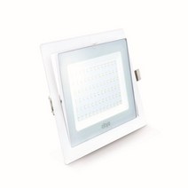 [4마력선외기] 우진조명 씨티 LED 사각투광기 매입형 50와트, 전구색, 백색