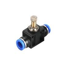 공압 피팅 파이프 커넥터 튜브 에어 퀵 피팅 워터 푸시 인 호스 플라스틱 4mm 6mm 8mm 10mm 12mm 14mm PU PY 커넥터, LSA_6mm