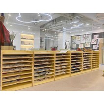 원목장 지류함 미술장 도면 화실 낮은 학교 다층 수납, 베이지 6단 60x40x60cm