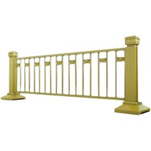 볼라드 스텐볼라드 스틸볼라드 장춘시 도로 황금 난간 보도 도로 고속도로 광고 격리 막대 주차장 교통 충돌 막대, 금 가드레일은 높이가 0.8미터이고 가격이 1미터