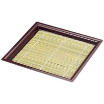 J-kitchens 소바기 자루 소바 7치수 각나무 메밀 소바 접시 신조 깨지기 어려운 수지제 19.4×19.4×3cm 일본제