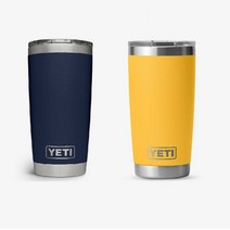[1+1] 예티 램블러 텀블러 20oz, 네이비, 네이비