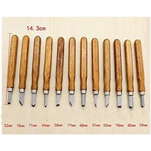 전각도 알전각 낙관 전각칼 목공 조각도 목조 조각 검각도 세공만 고급 벼룩 요시하루 컷, 12개 세트