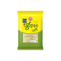 오뚜기 생콩칼국수 600g 간편식 밀키트 면요리 간편요리 1세트, 6세트