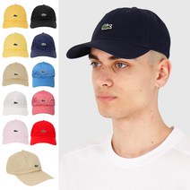 라코스테 로고 크록캡 트윌 볼캡