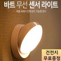 우리집 이쁜조명~바트 무선 센서라이트[건전지형], 옐로우라이트