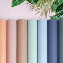 DID명품 실크벽지 셀프도배 매직풀나오는벽지 패브릭벽지, 브라운, 라이트그레이