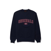비슬로우 오리지널스22SS ORIGINALS ARC LOGO SWEAT 셔츠 네이비