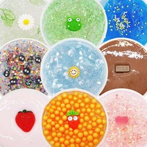 [ARTNISM]수제 슬라임 낱개 61종 랜덤박스 선물 세트, 43.샌드비치 슬라임, 205ml