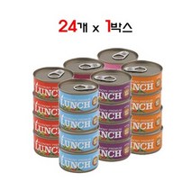 이코노미 프리미엄 런치캔 80g 24개 1박스 고양이 간식, 상세페이지 참조, 상세페이지 참조, 콤보 각 6개씩