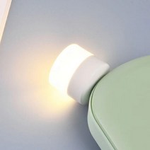 무드등 USB 가정용 수면등 휴대용 USB등 컴퓨터용 미니 무드등, 1 - 따뜻한 빛(일반) 원통형