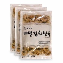 봉평 메밀 김치만두 1.5kgx2봉(30gx100개), 1.5kg, 1봉