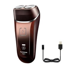 면도기충전식 휴대용가있 남성용 스마트 컴팩트 바디 워시 자동차, 적갈색 871usb