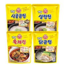 오뚜기 옛날 국물요리 사골곰탕 설렁탕 육개장 닭곰탕, 옛날 사골곰탕 350g, 1개, 350g