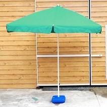 자외선 차단 생활 방수 직사각 파라솔(240cm) (그린) (받침대 미포함), 상세페이지 참조