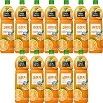 미닛메이드)오렌지1.5Lx12개, 단품, 단품