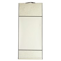 모지랑이글씨 고급 족자 32cmX75cm, 화이트