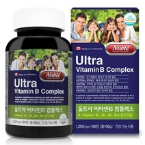 노블 울트라 비타민B 컴플렉스 108g (1200mg x 90정)