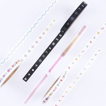 다정한마테_다꾸_6mm(2개세트), 동그라미·물결