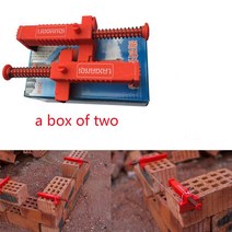 1 쌍 Bricklaying 건설 도구 라이너 벽 빌더 빌딩 와이어 프레임 러너 서랍 해결사 건물, [01] red
