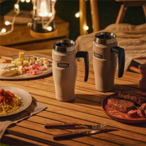 THERMOS 써모스 RODH-001K 트래블킹 텀블러 손잡이, 스테인리스(S), 470ml