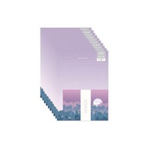 아이비스 오늘하루 편지지 40p + 봉투 20p 세트, 퍼플(IL11486), 1세트