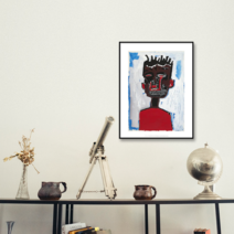 Self Portrait 1984 장미쉘바스키아 팝아트 그림액자
