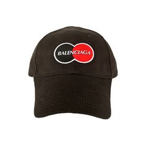 발렌시아가 20SS 617138 410B2 1000 유니폼 베이스볼 캡 블랙 남성 모자 TFN 617138 410B2 100001