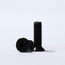 볼트몰 볼트 너트 나사 흑색 십자 접시머리 흑착색, A1.십자접시-소두(흑착색) / m3-08 (45개), 1개