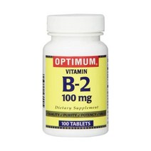 옵티멈 비타민 B-2 정제 100mg 100정
