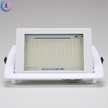 주차장조명 사각LED투광기 매입 50W 주광 전광판등 작업등 옥외조명 led정원등 창고등 주차장등 공원등