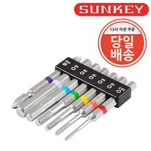 썬키 육각 비트 세트 SHB-775S 7PCS 육각 타입, 7개