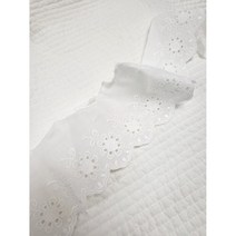 혜인천 해바라기 프릴레이스 color 2종, 백아이보리