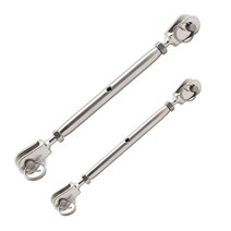 파이프 스텐 스테인레스 턴버클 M5 M8 와이어 장력 459500EA, 1-스텐턴버클M5