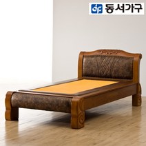 동서가구 LV 프리미엄 원목 싱글/슈퍼싱글 흙침대 8종, 6.길가온 S흙침대(흙판) (919152-1)브라운