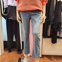 애플핑크 스판짱좋고핏도예쁜봄가을밴드세미부츠컷청바지APP9R102GST 산본뉴코아