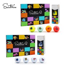 세인트나인 Q 골프공 3ps (화이트/혼합), 세인트나인 Q 골프공 (혼합)