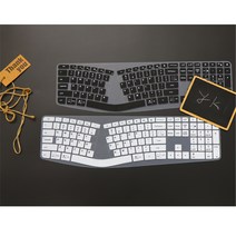 와이케이몰 로지텍 에르고 ERGO K860 키스킨 2종 색상 고탄력 고급 TPU 방수 키보드 커버, 화이트