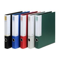 [홈앤스쿨] 문화산업 B848-7 이코노웹 합지 3공 D링 바인더 3cm, 회색
