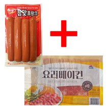 사조오양 요리 베이컨 1kg+참맛후랑크 80g 판매자 햇살누리, 1세트