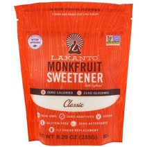 라칸토 에리트리톨과 몽크 푸르트 스위트너 클래식 8.29 oz (235g), 235g