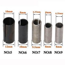 1pc CNC 라우터 비트 고정밀 어댑터 콜릿 밀링 커터 공구 홀더 6mm 4001, 06 NO.7 9.5x6.35
