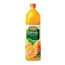 칠성 탕비실 손님대접 가족간식 델몬트 오렌지 주스 과즙음료 과일주스 생과일 1.5L 6개, 11세트